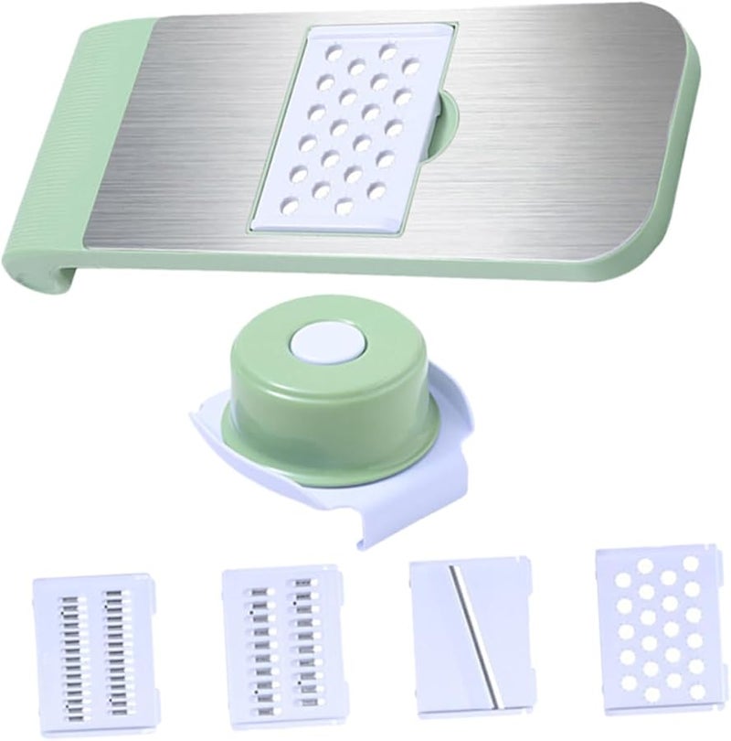 Electric Vegetable Cutter French Fry Slicer Potato Grater Kitchen Gadget Set - Image 1